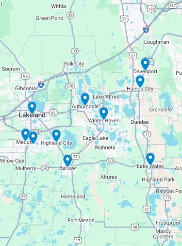 Service Area Map